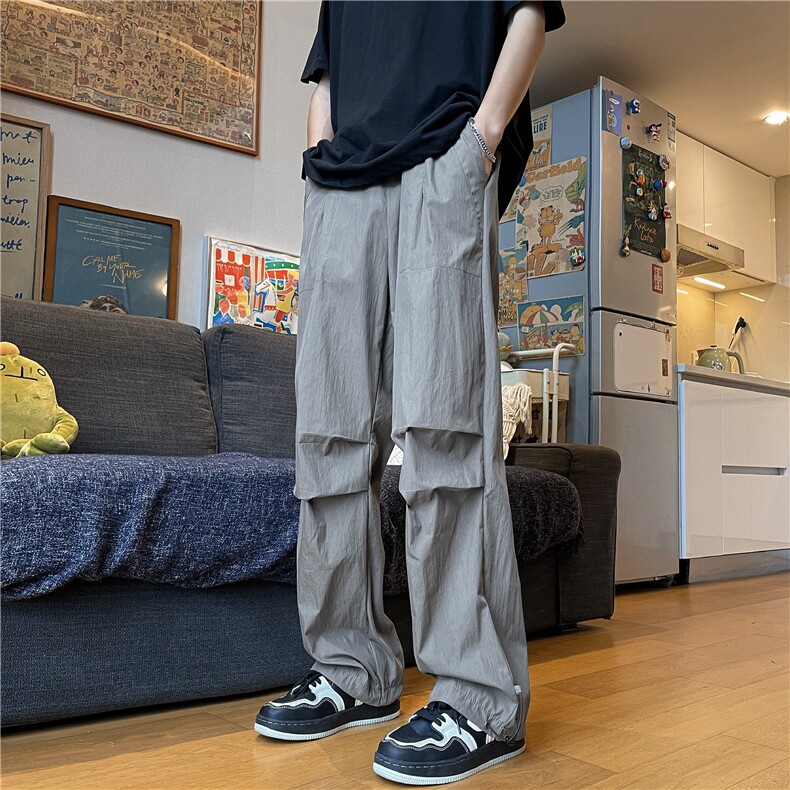 24潮牌欧美高街vibe工装抽绳伞兵裤BK2311-P60控88图片