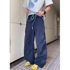 夏季新款男款速干宽松休闲裤男士宽松长裤高街薄款裤子KA8029，男装休闲裤，星座1116A（原606A-3）