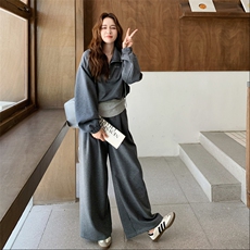 新品实体运动休闲套装5585-P185-K298，女装套装/套裙，2C275