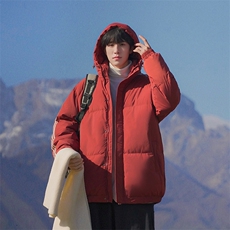 港风潮牌新款织带连帽可拆卸棉服潮流保暖棉衣M088-P85控129，男装棉衣，星座717