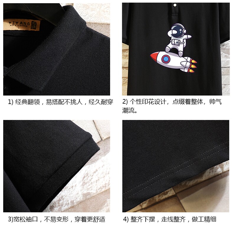 PL57158-P35翻领短袖polo衫男大码胖子半袖t恤男有领保罗衫,男装Polo衫,电商A040A