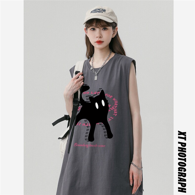 中性风新款夏季时尚百搭宽松卡通印花纯棉短袖T恤DT65007P25控38,男装T恤,电商A268