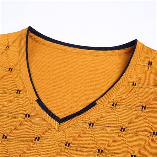 BJY1717冬季新款男士V领薄款毛衣针织打底衫男装保暖P50，男装针织衫/毛衣，电商B360