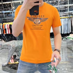 新款时尚高端精品欧货夏季男T恤短袖潮流抖音A227B-A-715-P45图片