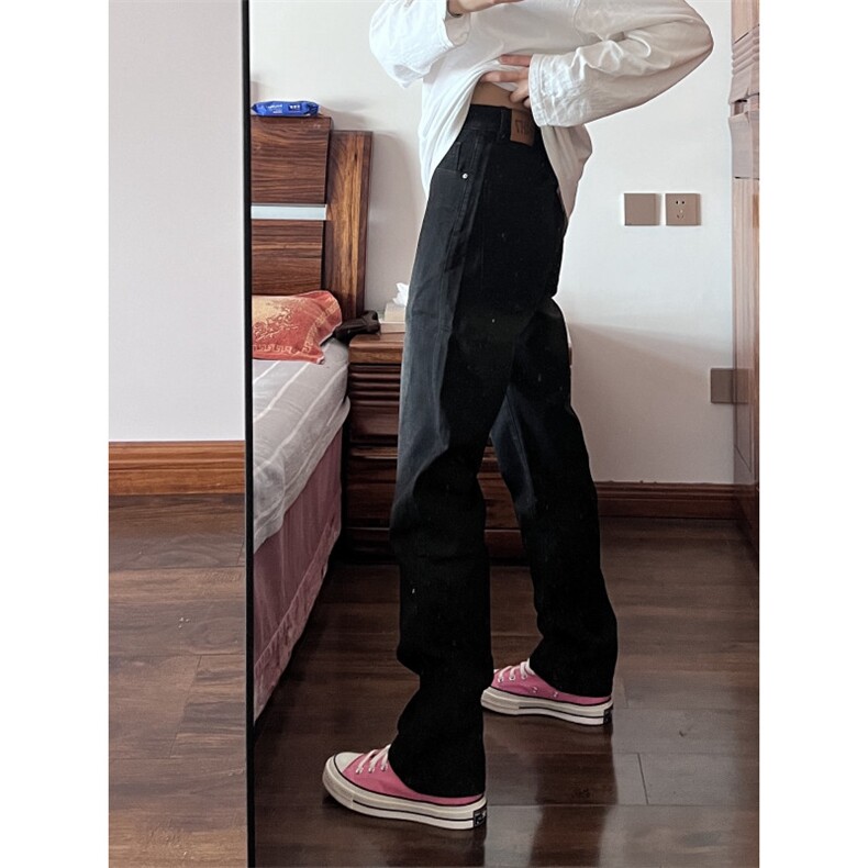 【有货】517弯刀牛仔裤男美式cleanfit微喇裤子高街N083LL-特P32,男装牛仔裤,星座1007（原301D）