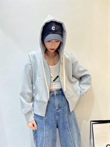 【现货】欧货复合带帽外套图片
