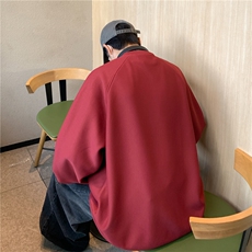 港风字母印花320G珠地时尚卫衣A247-B903P45控68，男装卫衣，电商A247