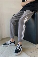 20秋装港风大码潮流工装灯芯绒宽松九分小脚休闲男裤K1015-P45，男装休闲裤，电商A009A（原A058A）