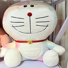 优达毛绒玩具厂 扎染叮当猫（单剪）