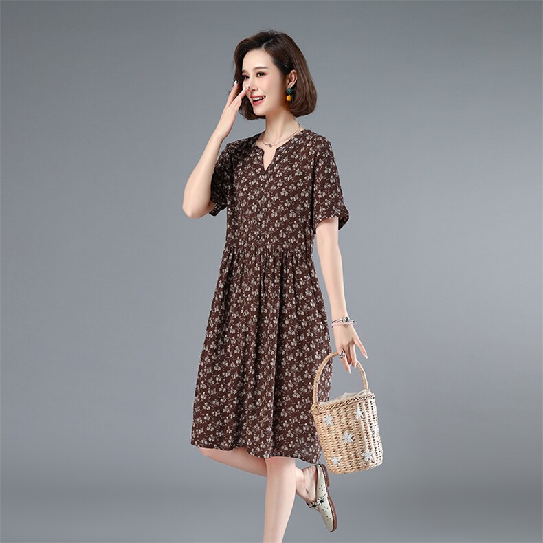 中腰时尚显瘦连衣裙通勤2021年夏季韩版大方，女装连衣裙，独衣靓