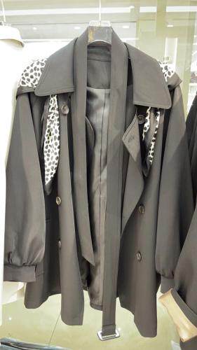 2021秋季新款，韩版风衣短外套，女装风衣，时尚名门