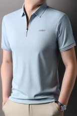 BGW802502夏季男士新款短袖T恤青年修身体恤商务休闲POLO衫，男装Polo衫，电商B360