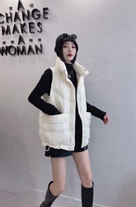 2021冬季羽绒马甲图片