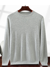 2025年秋季新款男士针织毛衣时尚休闲百搭，男装羊绒套衫，绒创羊绒