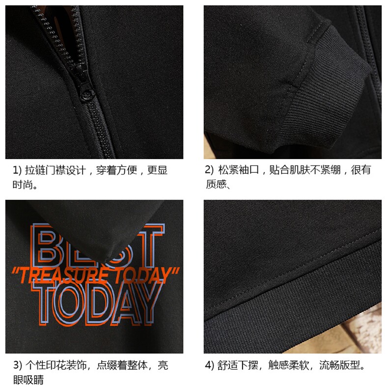 KS21181-P38加绒款-P43连帽开衫卫衣男运动外套大码班服砖墙,男装卫衣,电商A040A