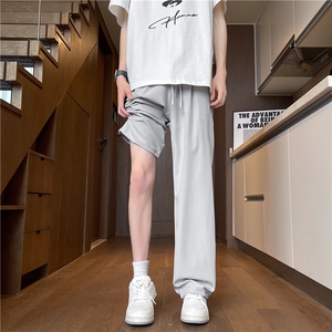 现货K24815批25防蚊冰丝休闲裤透气显腿长