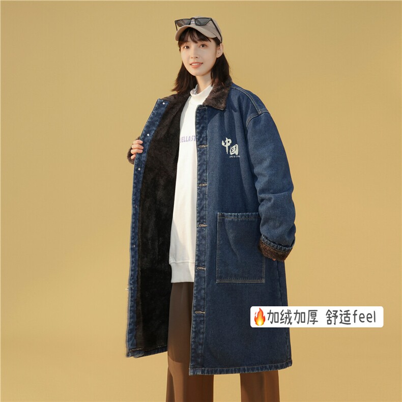 FY647J-P98-限价148M-5XL女中性羊羔毛长款棉服冬装大码cityboy,男装棉衣,星座116
