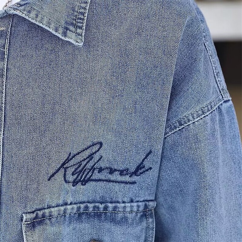 牛仔外套男士外套2025春夏新款实惠宽松休闲百搭牛仔衣服男装夹克,男装工装外套,星座516A