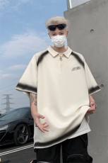polo衫短袖t恤男夏季宽松休闲半拉链体恤衫XZ514-2-202479-P63，男装T恤，星座514-2(原B239)