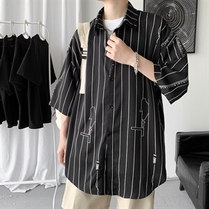 t恤短袖潮牌百搭夏季宽松2024新款潮流衣服帅气A161-2-CT507-P45图片