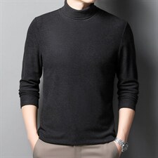 C566限价98元男式2023秋季新款长袖T恤双面澳绒男韩版男装体恤P60，男装T恤，电商B360