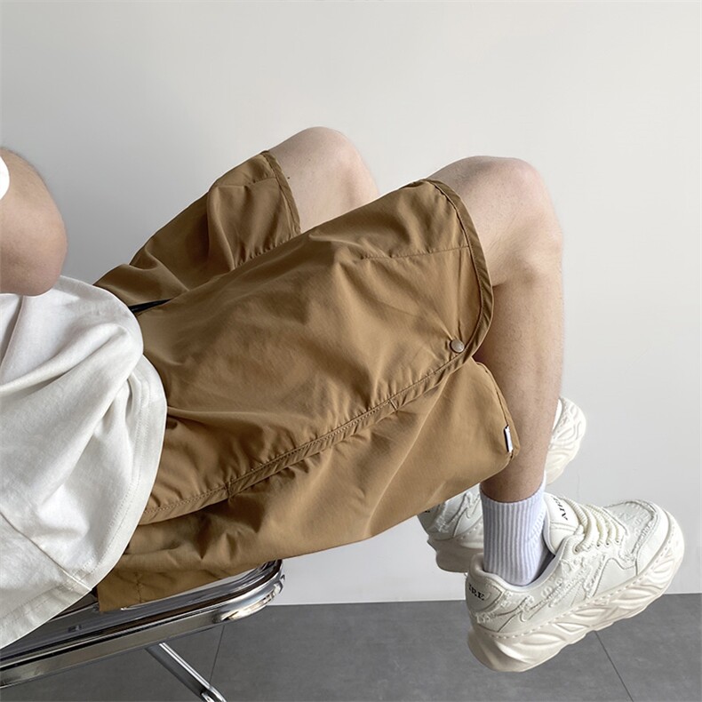 2025夏季新款美式高街短裤潮男休闲裤五分裤DK1374-P40控58,男装牛仔裤,星座810(原QT5070)
