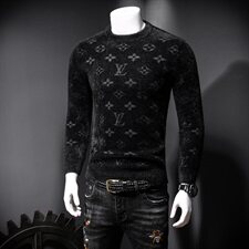 3612冬季新款潮男个性加厚保暖水貂绒毛衣主推款长期供货P135，男装针织衫/毛衣，钱塘2010-1