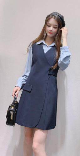 套装马甲，女装职业装，流行街