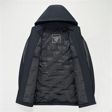 冬季白鸭绒羽绒服男中长款保暖新款男士宽松外套中年时尚爸爸装，男装羽绒服，电商B212（原钱塘6029）