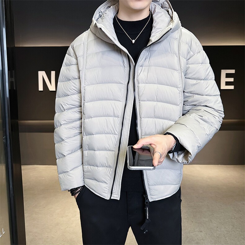 新标902025新款保暖运动休闲宽松排骨服连帽羽绒服5878-P355,男装羽绒服,电商A413