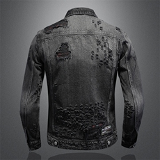 钱塘QT5027/H06183/男装修身牛仔服品质好，男装夹克，钱塘730-1
