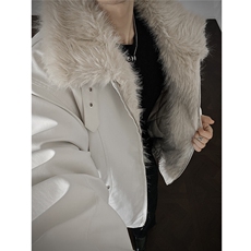 CLEANFIT座山雕棉服美式高街设计感重磅翻领外套A170-M902-TP108，男装棉衣，电商A170