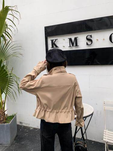 【21ss春一波】短款风衣小外套FQ30W，女装风衣，西子季