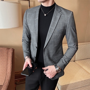 2023春装上新男士休闲西装西服外套809-图片