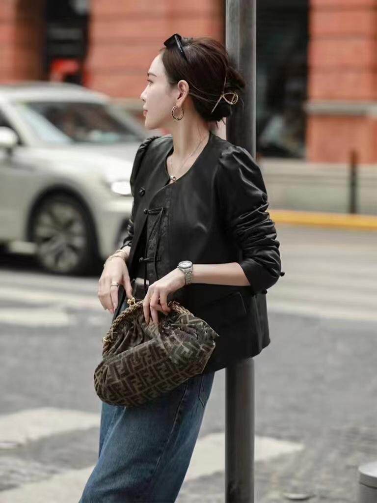 皮衣，女装皮衣，时代公主