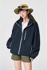 UPF50+有报告 凉感轻薄透气宽松大码潮流防晒服 DQC659-P48图片