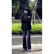 ！拿图不拿货！裤脚毛边cleanfit牛仔裤子KZA01-P50，男装牛仔裤，星座1007（原301D）