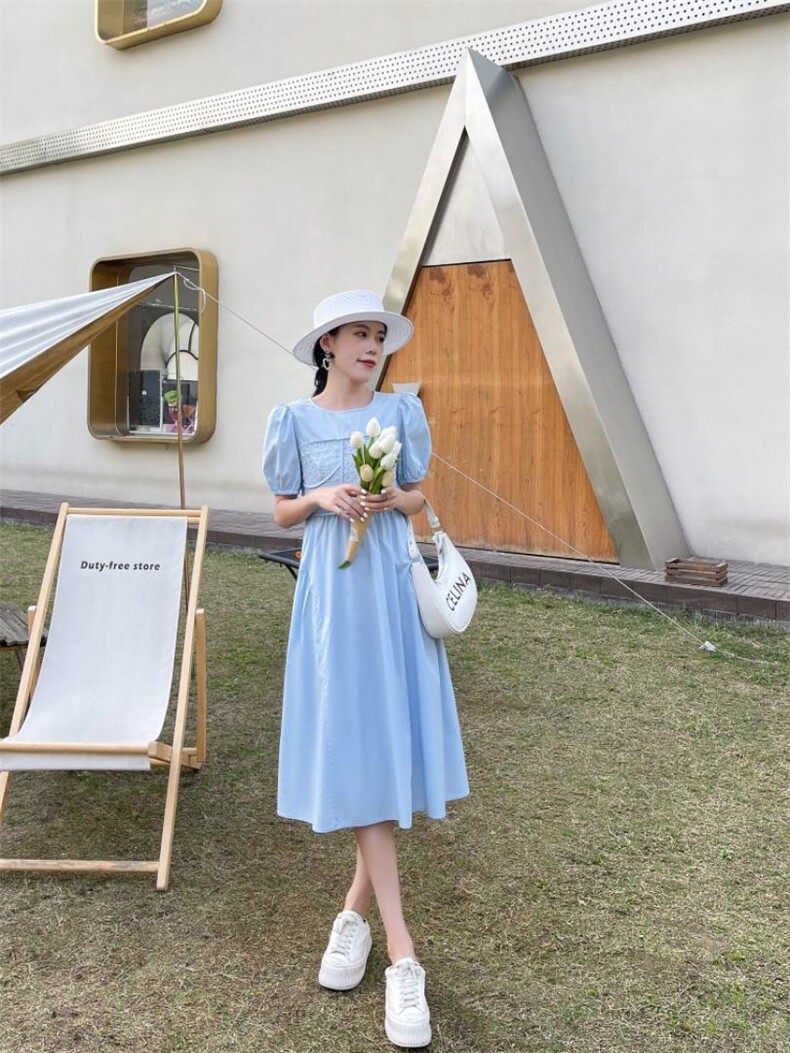 小清香面连衣裙，女装连衣裙，百变诱惑(6F)