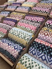 2025秋冬百搭时尚简约女款拼色袜子，袜子，慕洵羊绒