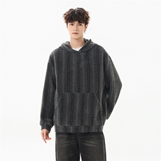 YK86123-P65聚酯纤维78.3%锦纶21.7%彩色针织毛绒卫衣男秋冬款，男装卫衣，电商A086-1