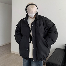 美式高街大口袋立领棉衣外套面包服109特P95，男装棉衣，电商A309