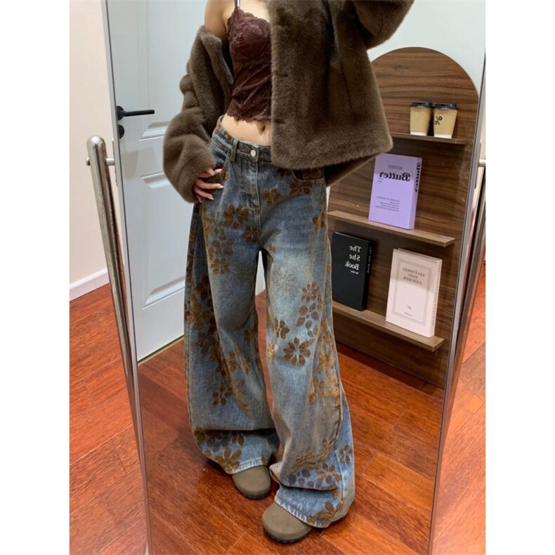 复古提花弯刀牛仔裤ZK0452-P65,男装牛仔裤,星座313A(原308A-2)