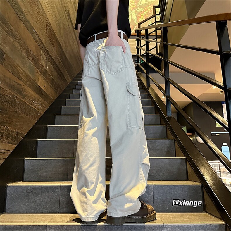 XZ616春季重磅工装缉明线解构打褶休闲长裤T37101P75控108,男装休闲裤,星座512A（原616）