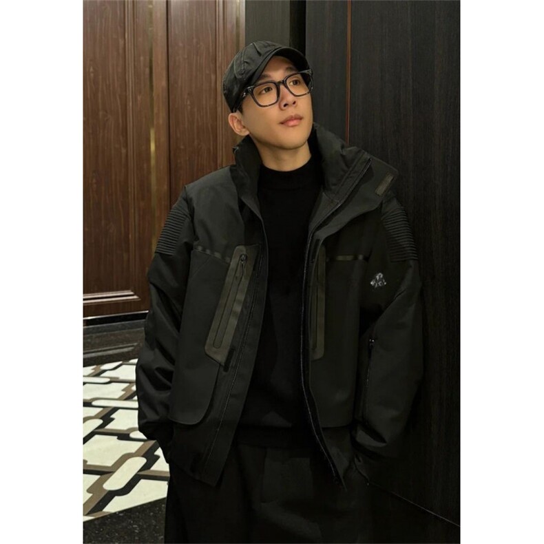 706-1-MY8662-P148特P现货冬季老钱风廓形云感寒冬之境棉服,男装棉衣,星座706-1