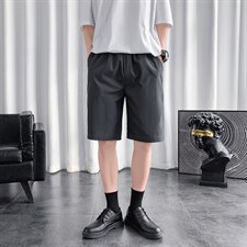 休闲短裤男宽松潮牌运动外穿裤子西装夏薄款沙滩五分裤K1003-P17，男装休闲裤，星座512-4