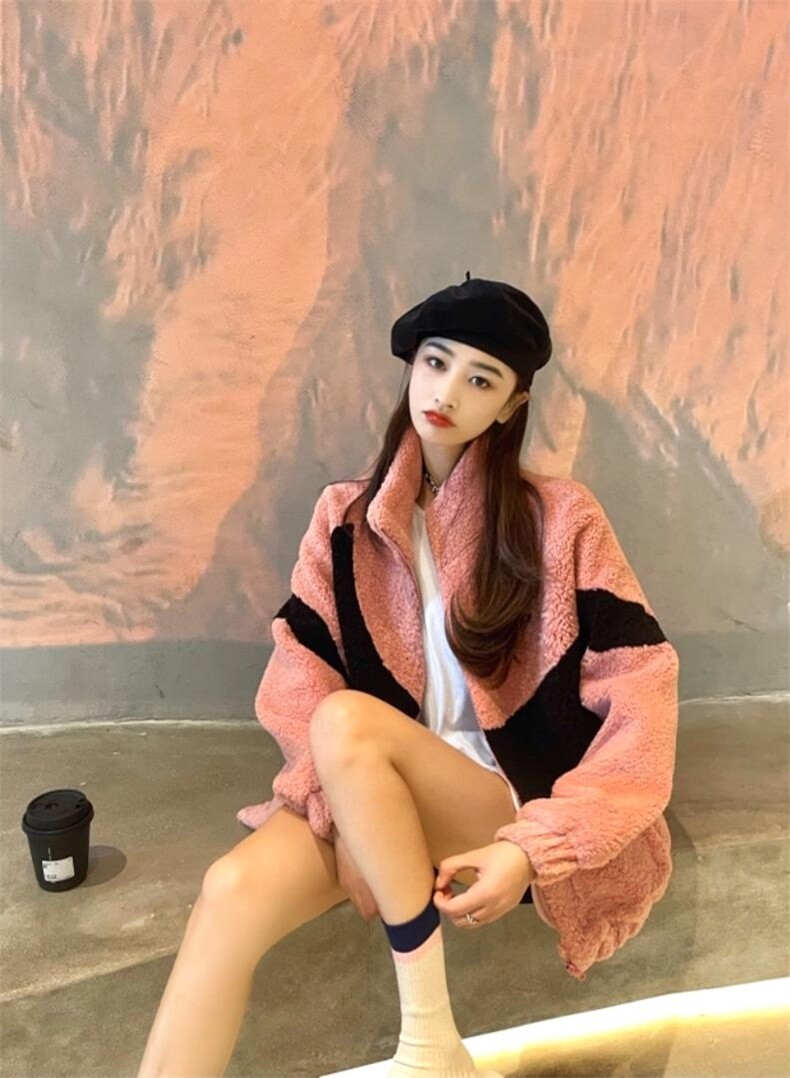 主推高级撞色皮毛一体【男女同款】，其它，依挺好