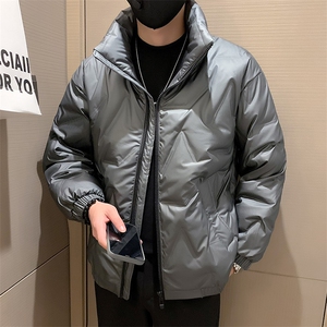 有报告足货店主小伙PU轻薄羽绒服潮流外套男YR2369-P138图片