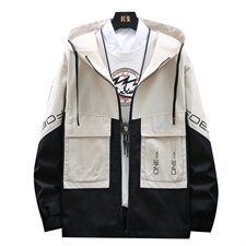 外套男2021新款春秋季韩版潮流青少年百搭薄款夹克JK154-P60，男装夹克，星座1206（原A206）