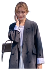 255-2075秋装西装外套女，女装西装，浙宝288（原255）