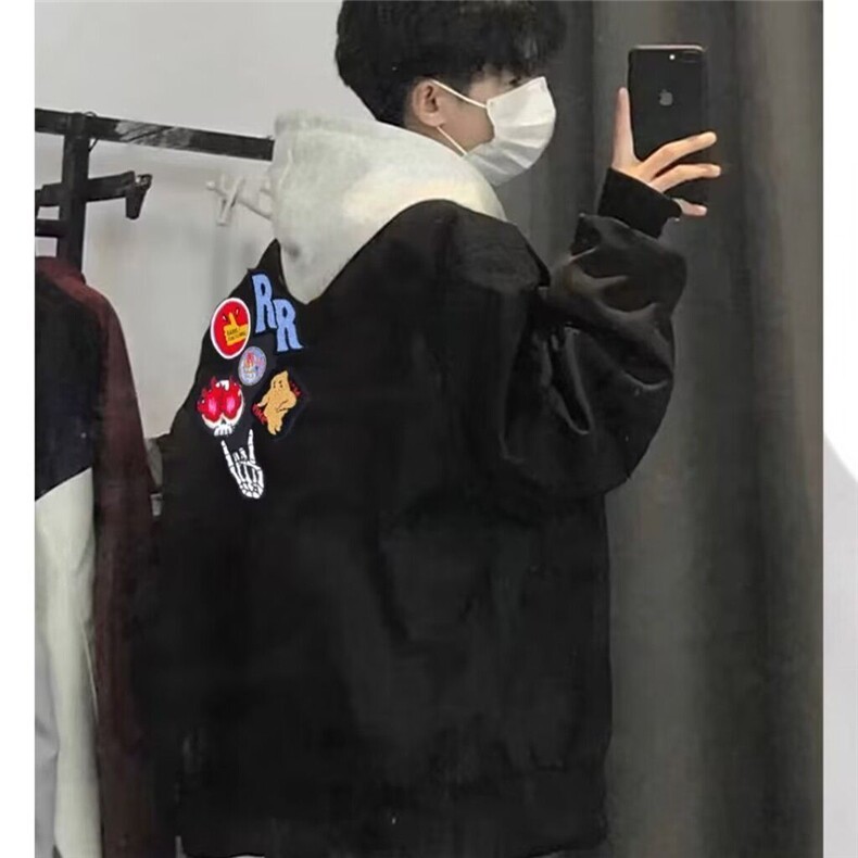 1506/QSS8800/P63秋冬新款徽章字母棒球服外套,女装短外套,星座1506